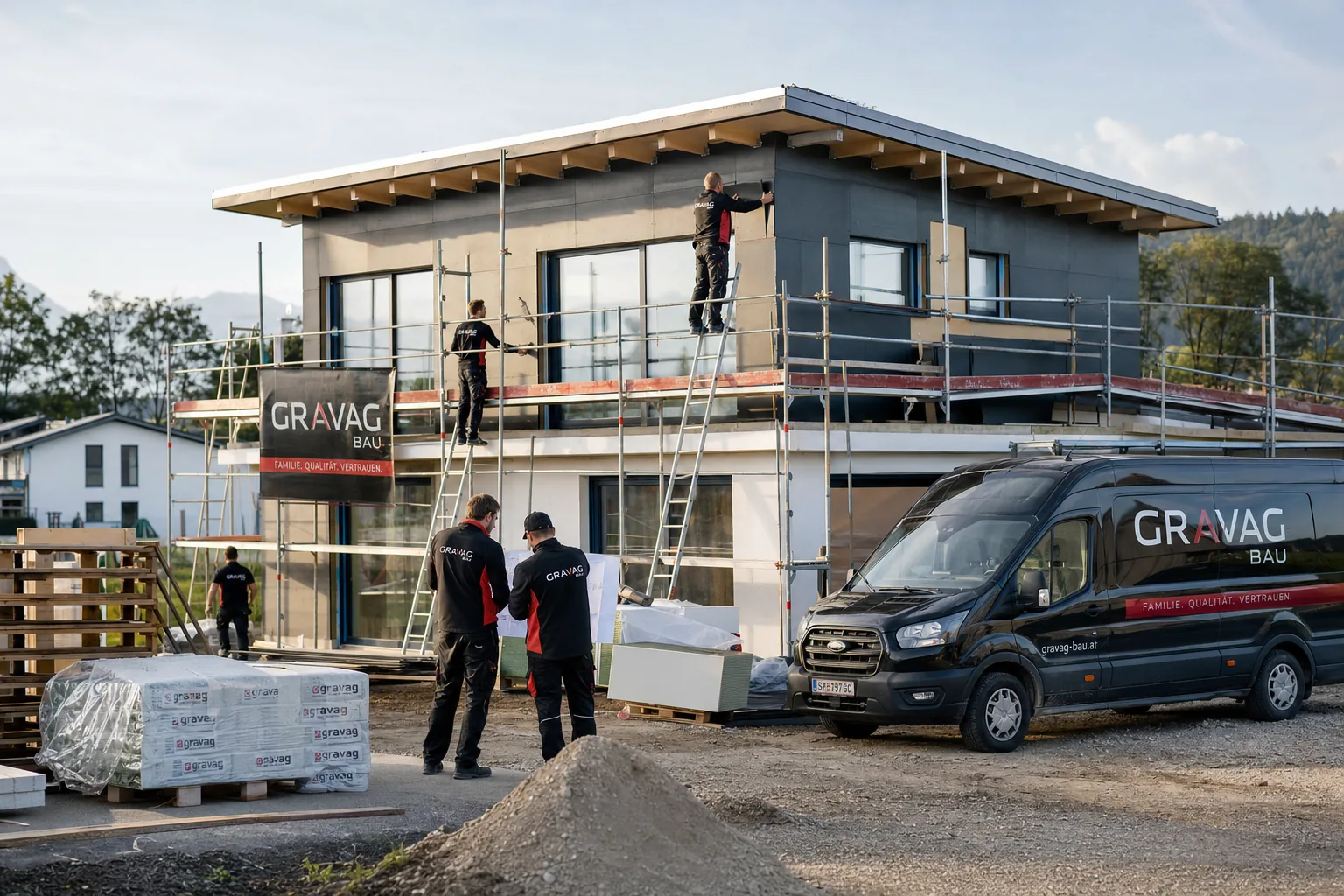 Generalunternehmer GRAVAG BAU – Schlüsselfertiger Hausbau Wien
