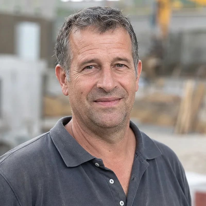 Franz Hofer, Oberpolier bei GRAVAG BAU Wien