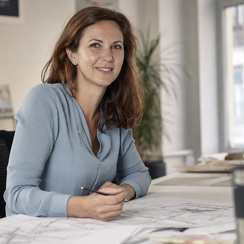 Sophie Lindner, Leitung Planung & Einreichung bei GRAVAG BAU Wien